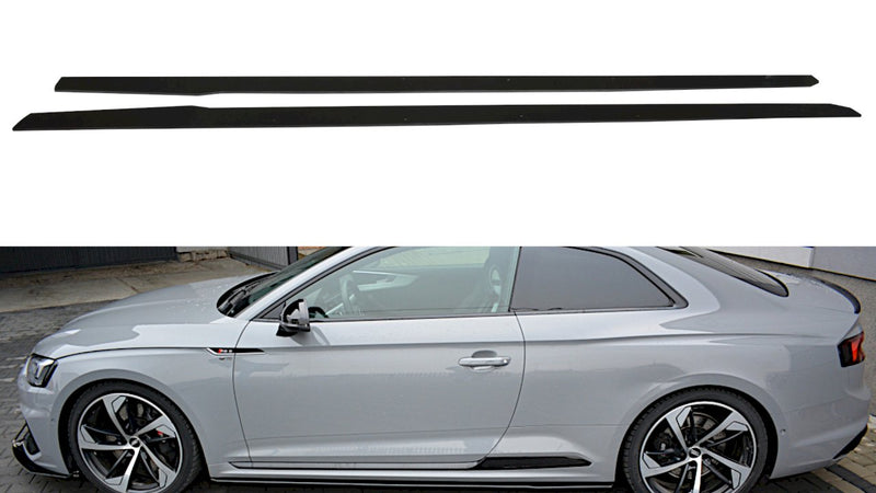 Maxton Design - RACING SIDE SKIRTS DIFFUSERS AUDI RS5 F5 COUPE