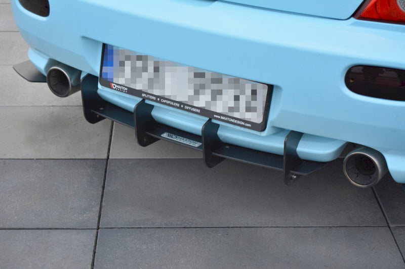 Maxton Design - REAR DIFFUSER HYUNDAI TIBURON (COUPE) MK2 FACELIFT (2005-2008)