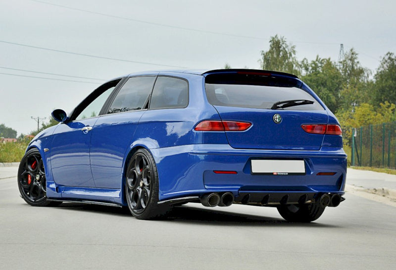Maxton Design - REAR SIDE SPLITTERS ALFA ROMEO 156 GTA SPORTWAGON (2002-2005)