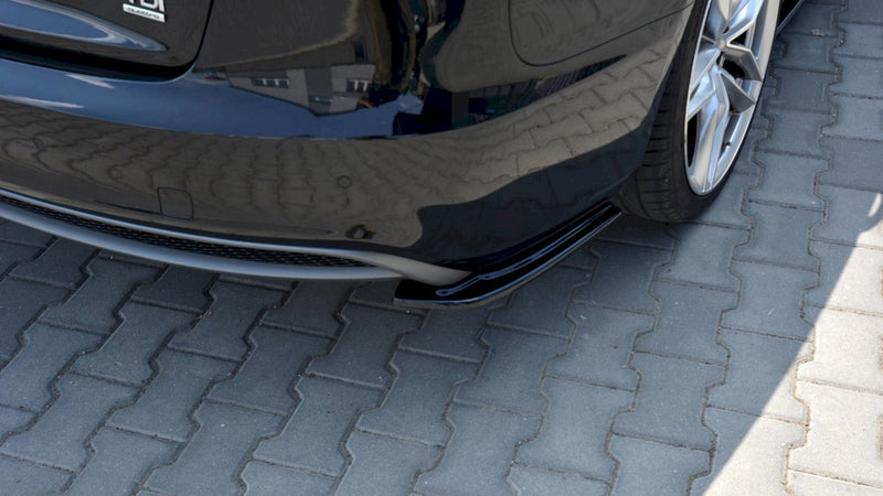 Maxton Design - REAR SIDE SPLITTERS AUDI A5 SPORTBACK S-LINE MK1 FACELIFT (8T) (2011-2016)