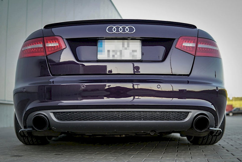 Maxton Design - REAR SIDE SPLITTERS AUDI A6 C6 S-LINE FACELIFT SEDAN (2008-2011)