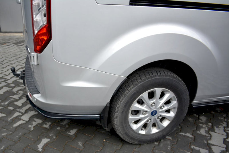 Maxton Design - REAR SIDE SPLITTERS FORD TRANSIT CUSTOM MK 1 FACELIFT (2018-UP)