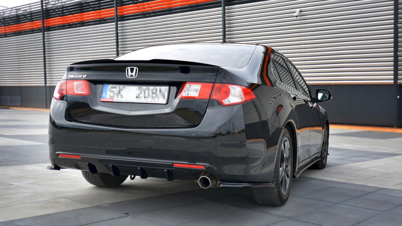 Maxton Design - REAR SIDE SPLITTERS HONDA ACCORD MK8 (CU-SERIES) PRE-FACELIFT SEDAN (2008-2011)