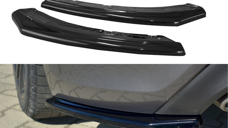Maxton Design - REAR SIDE SPLITTERS HYUNDAI GENESIS MK1 COUPE (2009-2012)