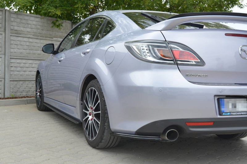 Maxton Design - REAR SIDE SPLITTERS MAZDA 6 MK2 SPORT HATCH (GH-SERIES) PRE-FACELIFT (2008-2010)