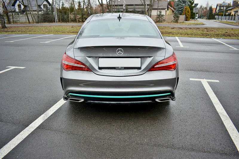 Maxton Design - REAR SIDE SPLITTERS MERCEDES-BENZ CLA C117 AMG-LINE FACELIFT (2017-UP)