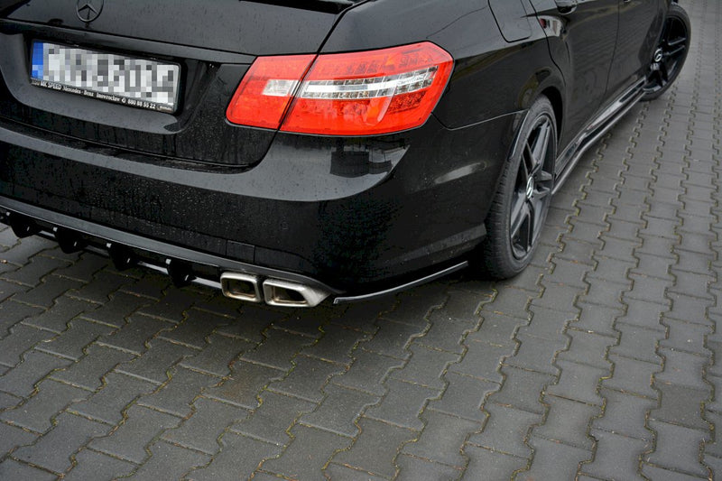 Maxton Design - REAR SIDE SPLITTERS MERCEDES E-CLASS 212 63 AMG (2009-2012)