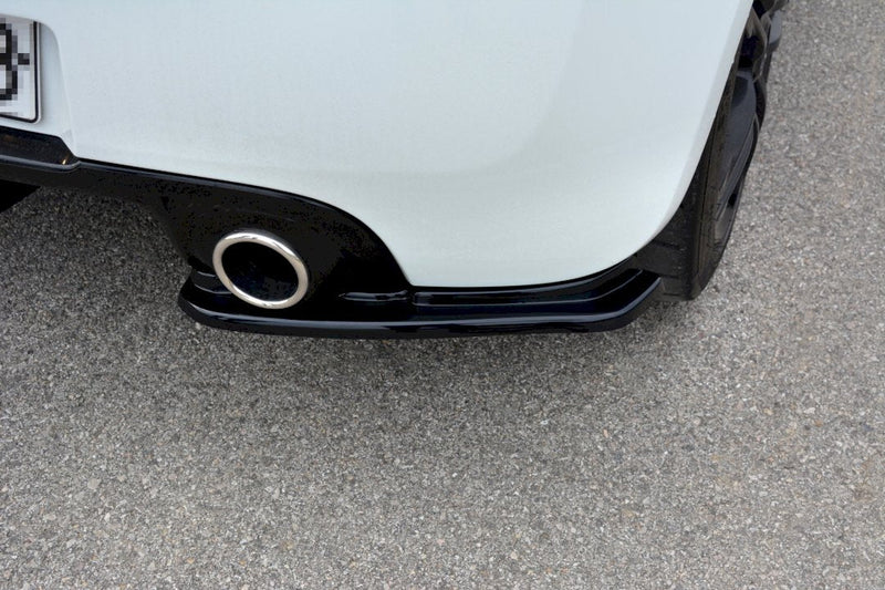 Maxton Design - REAR SIDE SPLITTERS RENAULT CLIO MK3 RS FACELIFT (2009-2012)