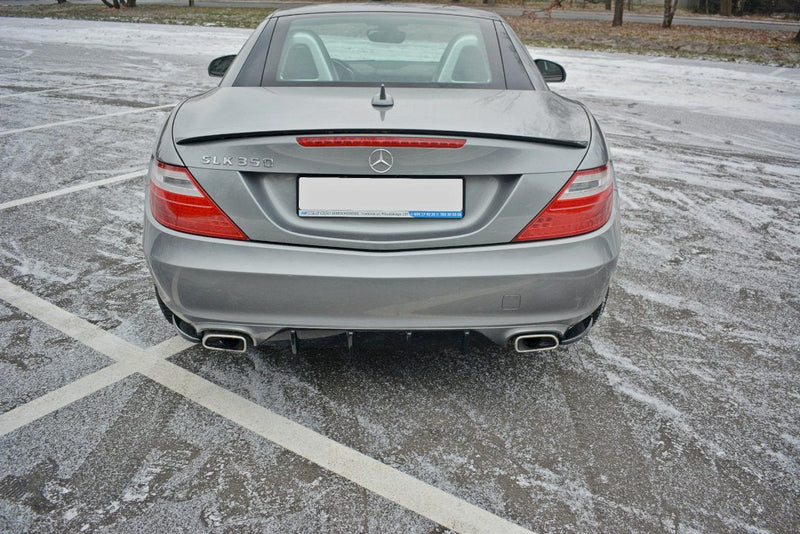 Maxton Design - REAR SIDE SPLITTERS V.1 MERCEDES-BENZ SLK R172 STANDARD (2011-2015)