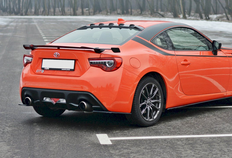 Maxton Design - REAR SIDE SPLITTERS V.1 TOYOTA GT86 FACELIFT (2017-2020)