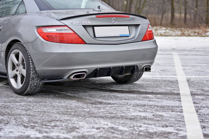 Maxton Design - REAR DIFFUSER MERCEDES-BENZ SLK R172 STANDARD (2011-2015)