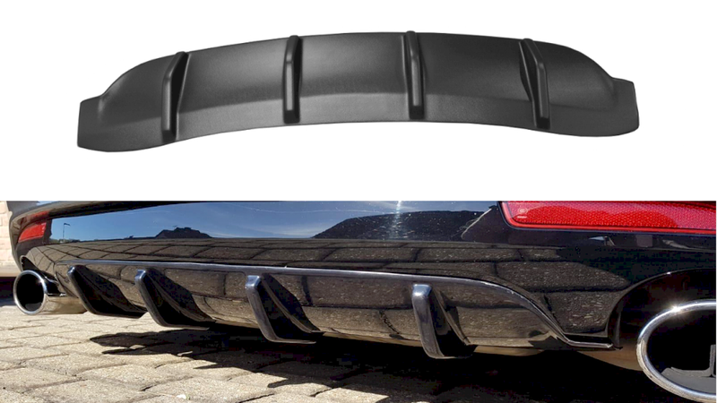 Maxton Design - REAR DIFFUSER VOLKSWAGEN SCIROCCO MK3 R FACELIFT (2014-2017)