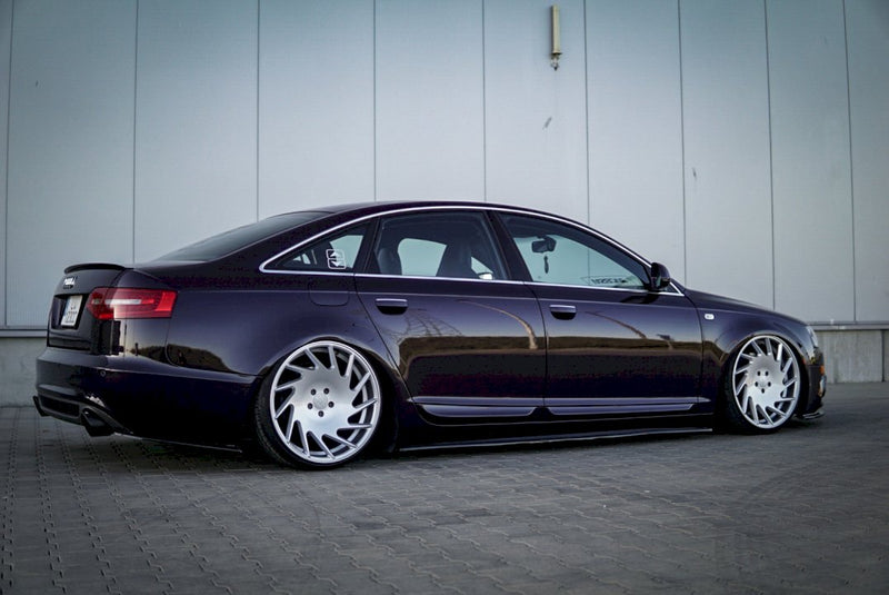 Maxton Design - SIDE SKIRTS SPLITTERS AUDI A6 C6 S-LINE PRE-FACELIFT (2004-2008)