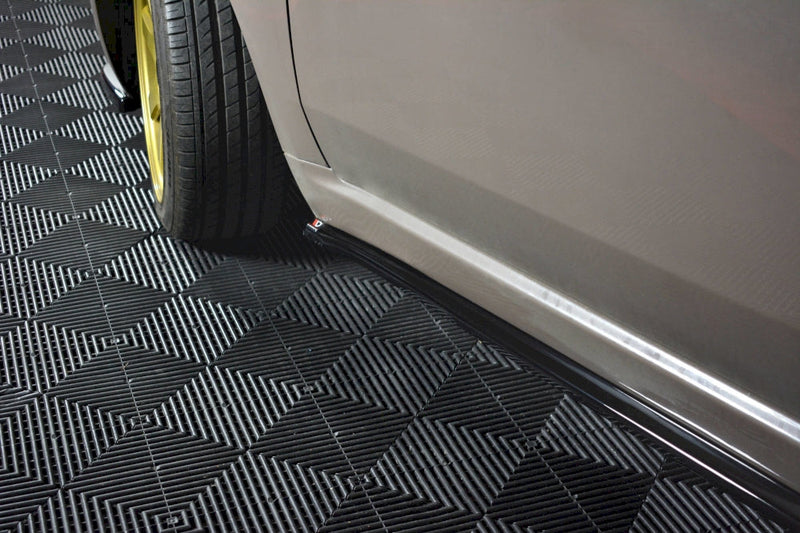 Maxton Design - SIDE SKIRTS SPLITTERS FIAT 500 PRE-FACELIFT (2007-2014)