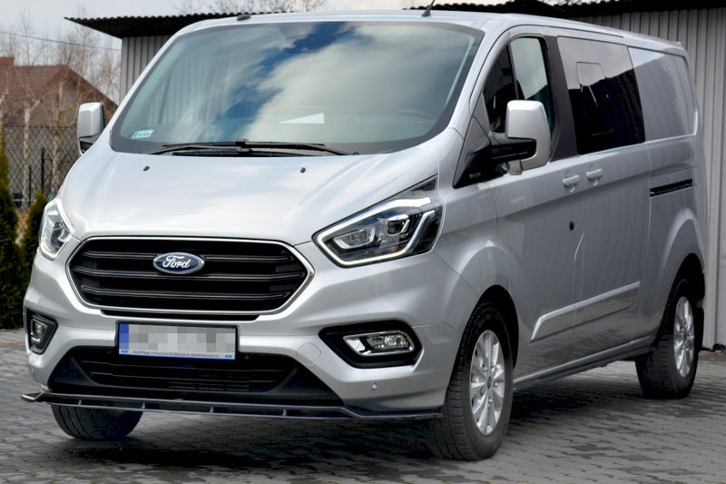 Maxton Design - SIDE SKIRTS SPLITTERS FORD TRANSIT CUSTOM MK 1 FACELIFT (2018-2023)