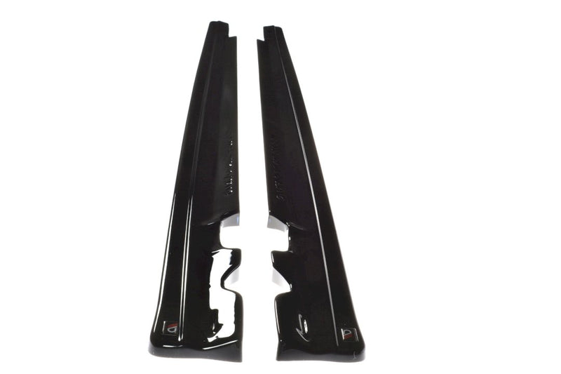 Maxton Design - SIDE SKIRTS SPLITTERS MERCEDES C-CLASS W205 COUPE AMG-LINE (2015-2018)