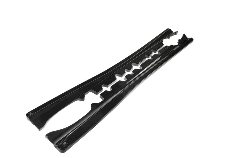 Maxton Design - SIDE SKIRTS SPLITTERS MERCEDES-BENZ E-CLASS W207 COUPE AMG LINE (2009-2012)