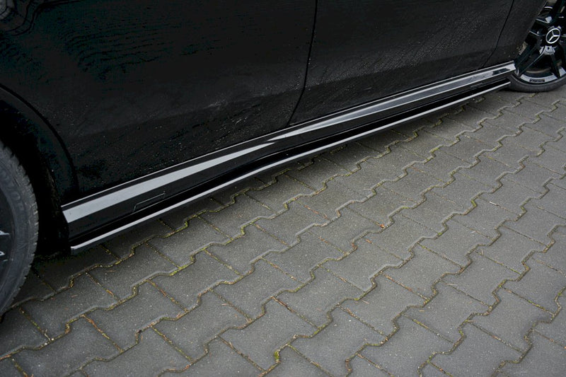 Maxton Design - SIDE SKIRTS SPLITTERS MERCEDES E-CLASS 212 63 AMG (2009-2012)