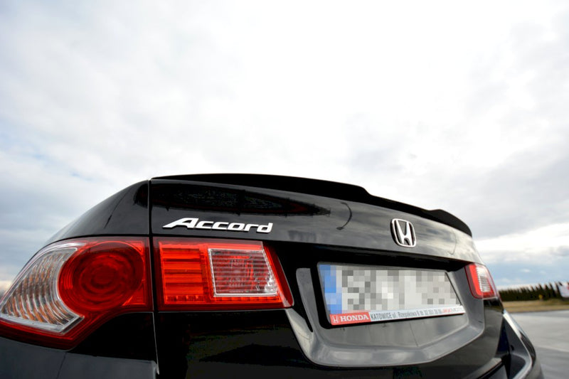 Maxton Design - BOOT LID EXTENSION CAP HONDA ACCORD MK8 (CU-SERIES) PRE-FACELIFT SEDAN (2008-2011)