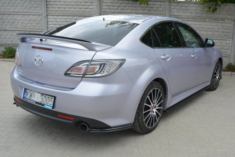 Maxton Design - SPOILER EXTENSION CAP MAZDA 6 MK2 SPORT HATCH (GH-SERIES) PRE-FACELIFT (2008-2010)