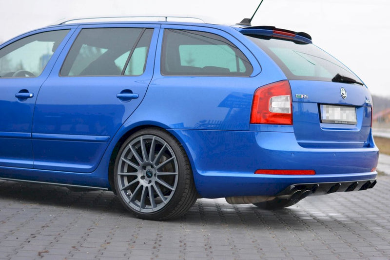 Maxton Design - SPOILER CAP SKODA OCTAVIA MK2 VRS ESTATE FACELIFT (2008-2013)