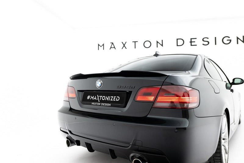 Maxton Design - BOOT EXTENSION LIP BMW 3 E92 M-SPORT FACELIFT 2009-2013