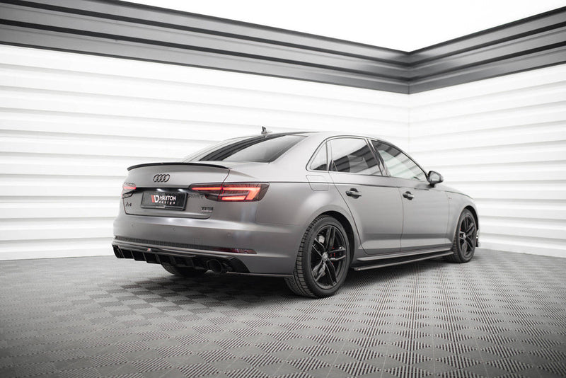 Maxton Design - Spoiler Cap V.2 Audi S4 / A4 Standard / S-Line / Competition Sedan B9 / B9 Facelift