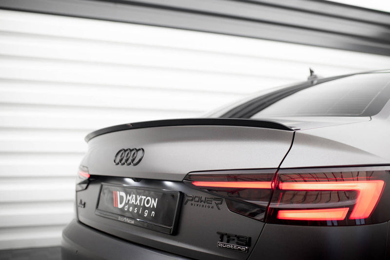 Maxton Design - Spoiler Cap V.2 Audi S4 / A4 Standard / S-Line / Competition Sedan B9 / B9 Facelift