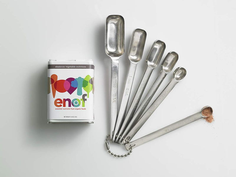ENOF Organic Fruit & Veg Powder for Kids & Adults — 60 Servings, 10 Clean Ingredients, Strawberry & Spinach, Gluten & GMO Free