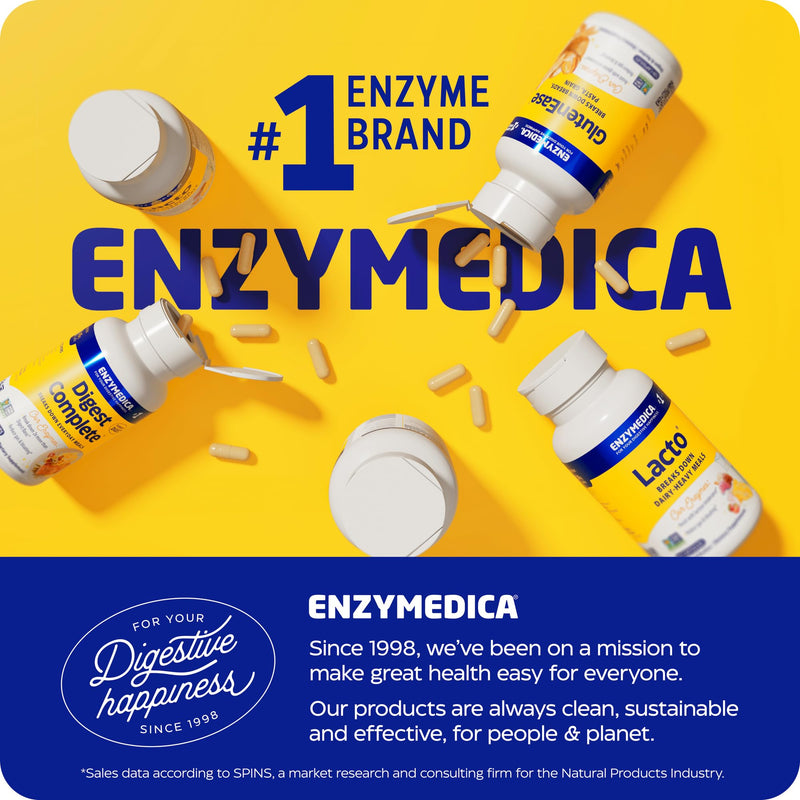 Enzymedica Natto-K Nattokinase Supplement – Supports Heart Health & Circulation | 30 Count