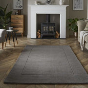 Esme Wool 160x230cm Grey Rug - InStock