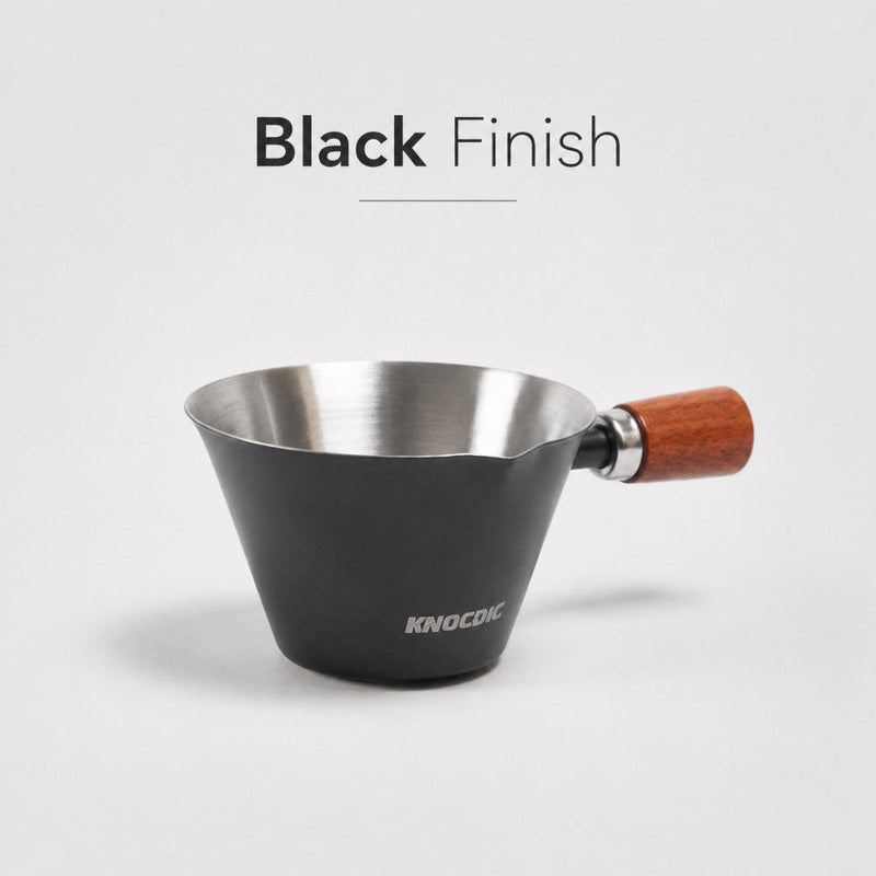 100ml Espresso Measuring Cup with Wooden Handle
