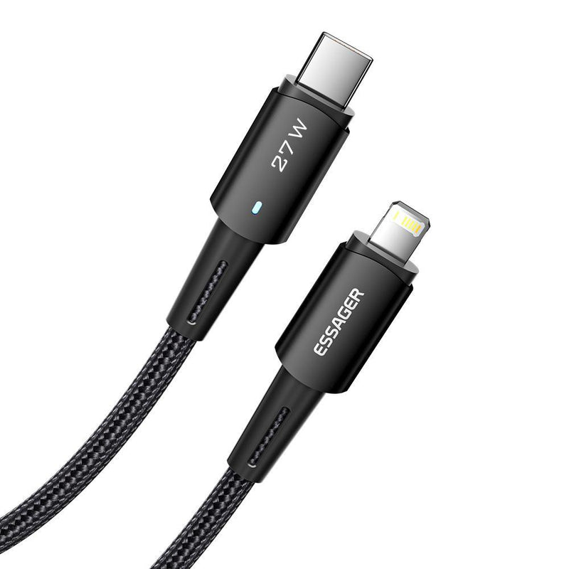 Essager USB-C to Lightning Fast Charger Cable 27W PD Charging