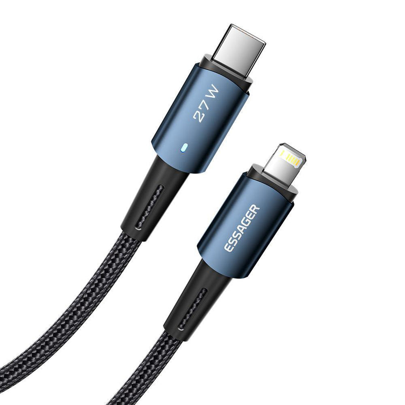 Essager USB-C to Lightning Fast Charger Cable 27W PD Charging