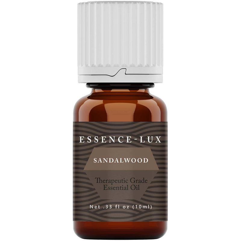 Essence-Lux 10ml Sandalwood Essential Oil - 0.33 fl oz | Calming Aromatherapy