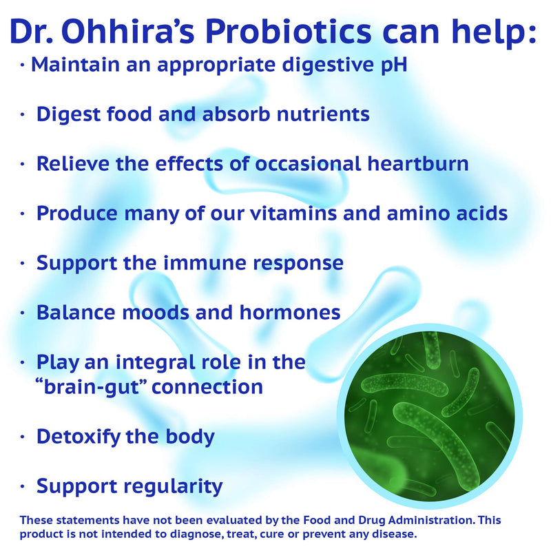 Dr. Ohhira's Probiotics Professional Formula - 120 Capsules, Postbiotic Metabolites