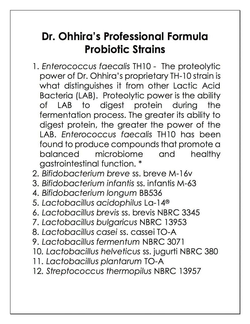 Essential Formulas Dr. Ohhira’s Probiotics Professional Formula — 60 Capsules, 5-Year Fermented Prebiotics & Postbiotic Metabolites