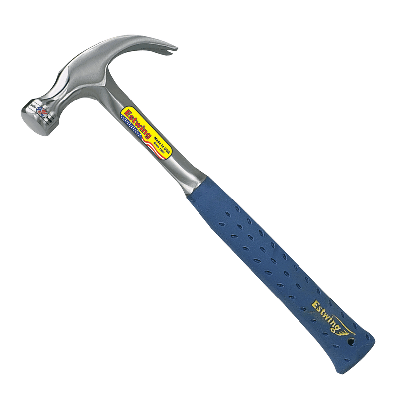 Estwing Blue Grip Smooth Face Claw & Framing Hammers