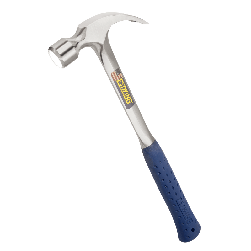 Estwing Blue Grip Smooth Face Claw & Framing Hammers