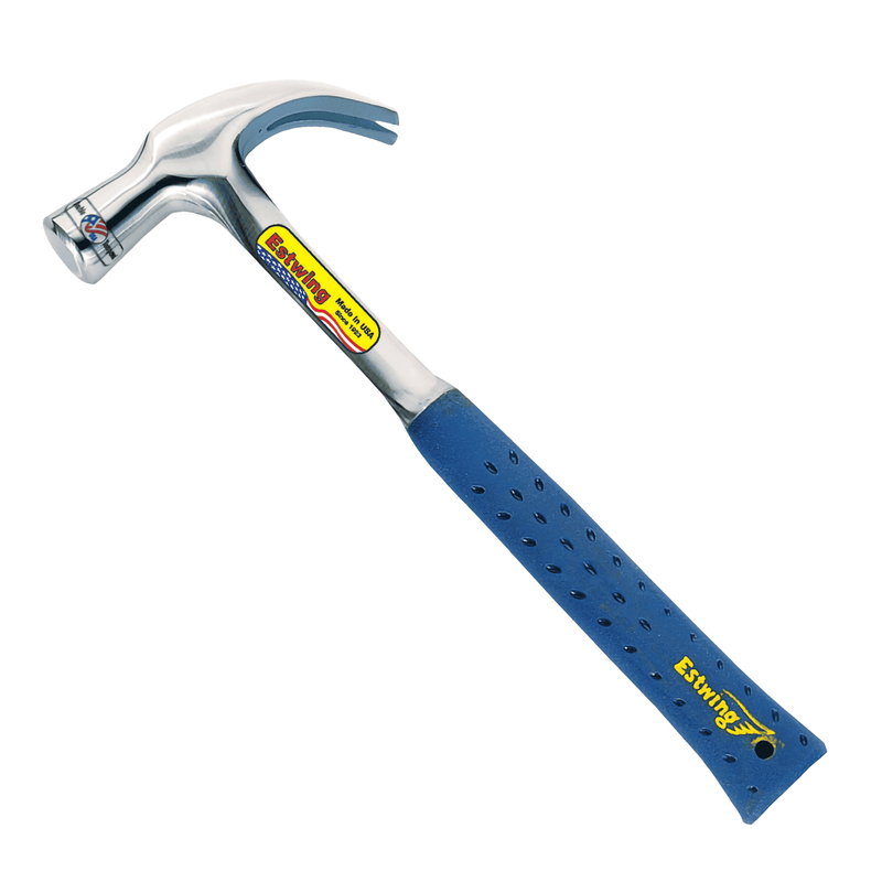 Estwing Blue Grip Smooth Face Claw & Framing Hammers