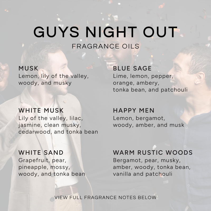Eternal Essence Oils Guy's Night Out – 6 Premium Fragrance Oils (10ml each)