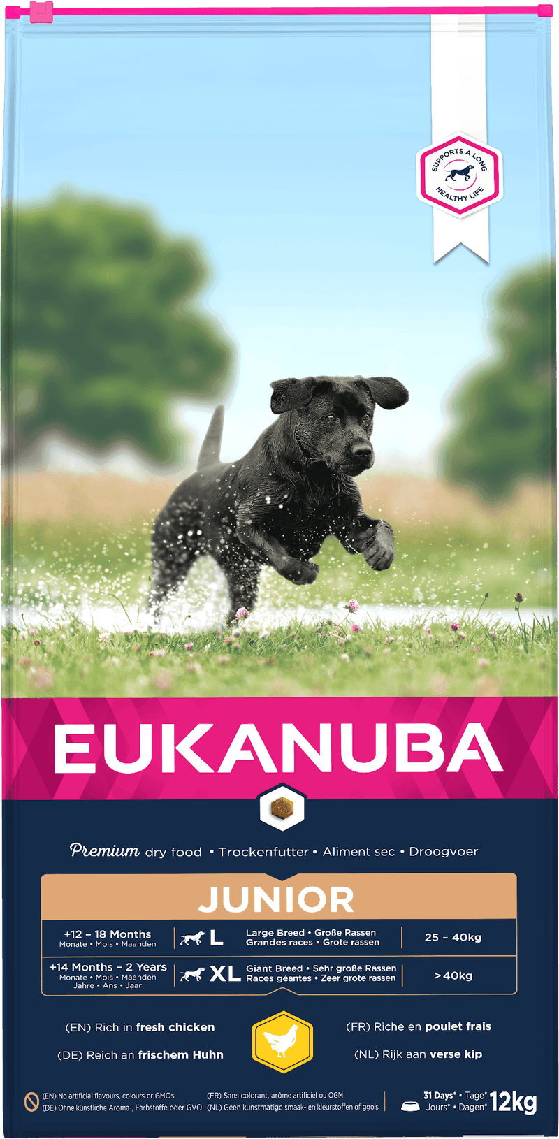 Eukanuba Dog Junior Large Chicken 12kg