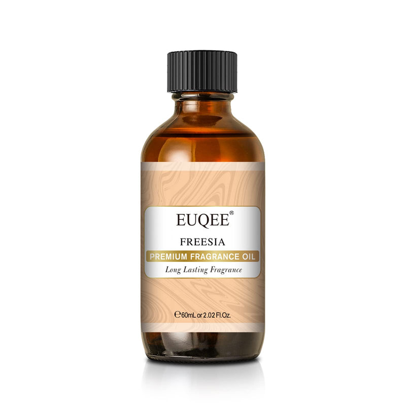 EUQEE Freesia Fragrance Oil 60ml Essential Oil with Glass Dropper