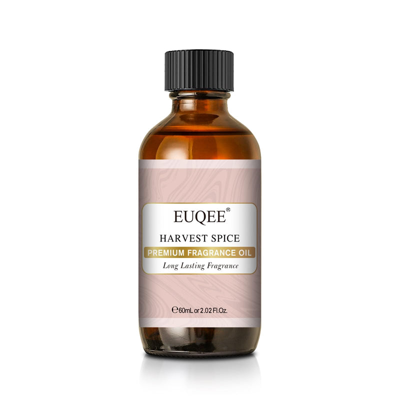 EUQEE Harvest Spice Fragrance Oil - Premium Fragrance Oils for Soap, Candles, Diffusers & DIY Bath Bombs (2.02 fl oz / 60 ml)