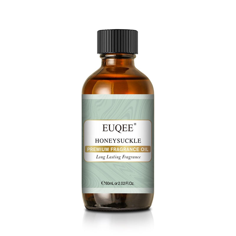 EUQEE Honeysuckle Fragrance Oil 60ml – Premium Glass Bottle Dropper