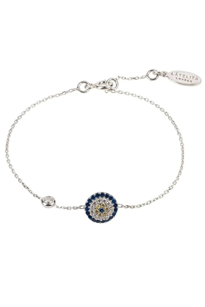 Evil Eye Bracelet Silver