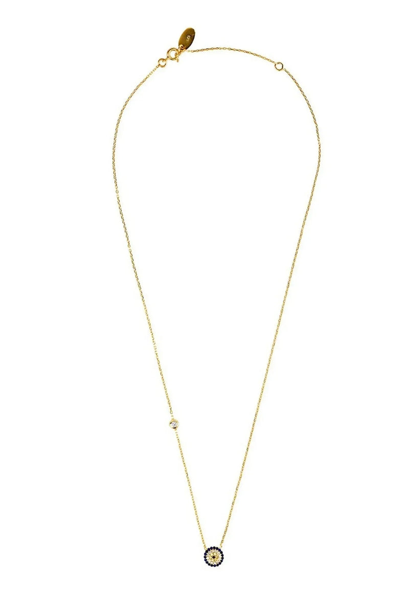 Evil Eye Necklace Gold