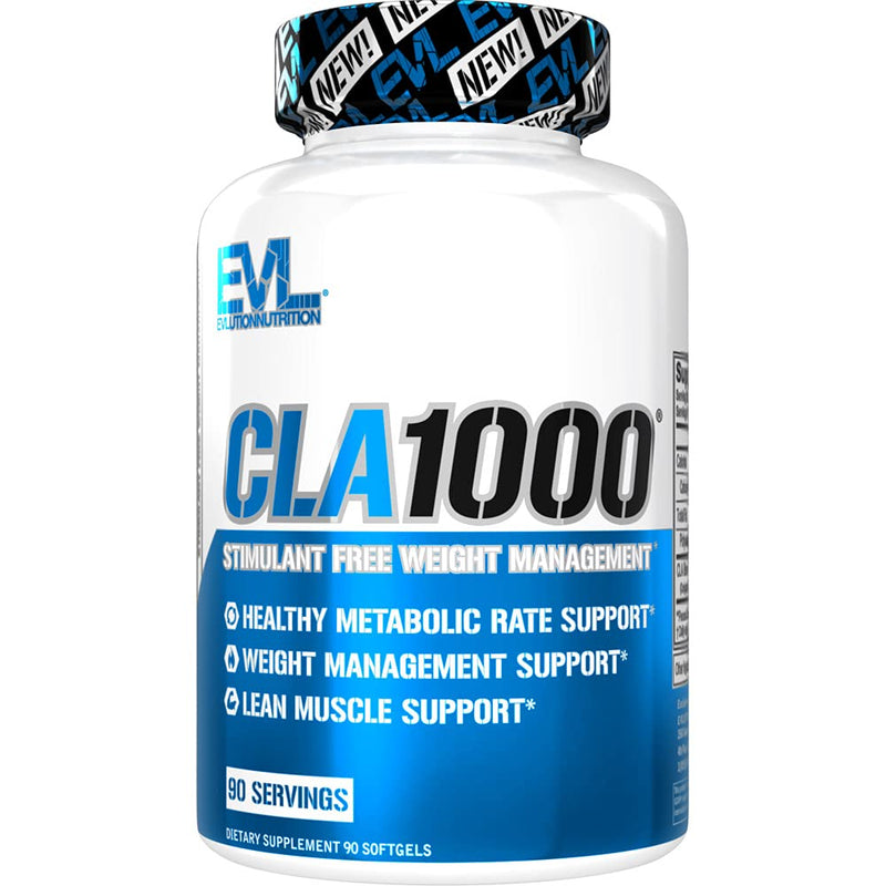 Evlution CLA 1000mg Pills – Fat Burn & Metabolism (Stimulant-Free)