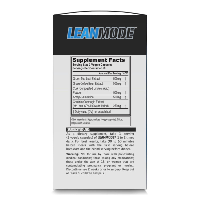 EVL Weight Loss Support Stack — Trans4orm Thermogenic Fat Burner & LeanMode Non-Stimulant