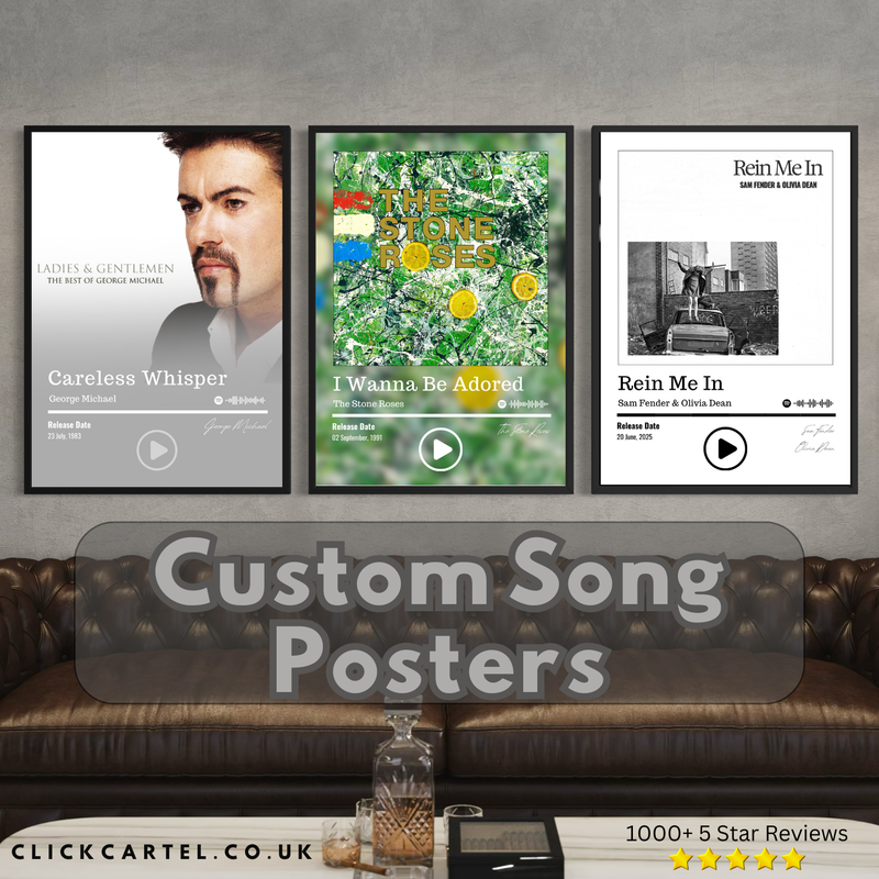 Custom Song Poster